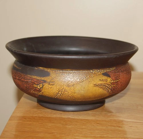 Vintage Royal Haeger Earth Wrap Planter. Unsigned. 1970's