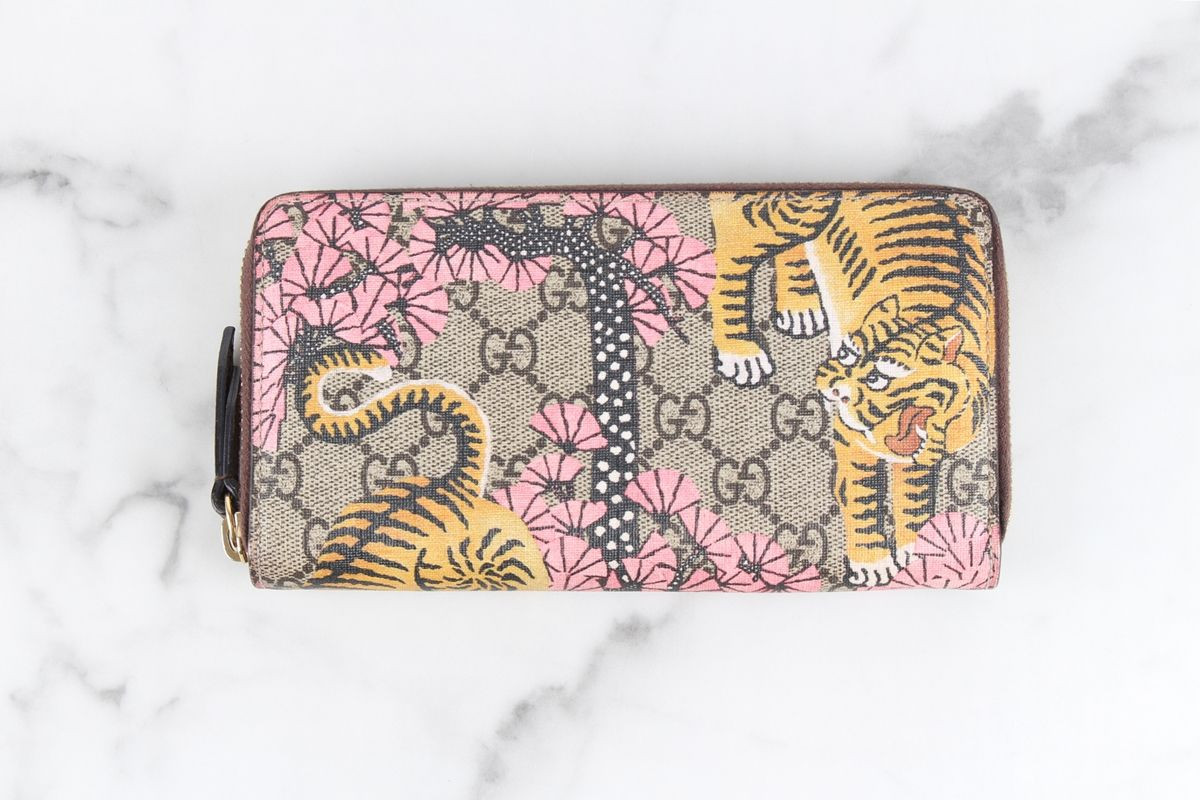 Gucci Bengal Tiger Zipper Wallet (SKU: 123456) | eBay Gucci Bengal Tiger Zipper Wallet (SKU: 123456) | eBay