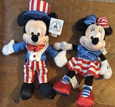 Authentic Disney Parks 9 Inch Patriotic Micke...