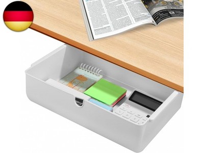 Schublade unter Schreibtisch, Versteckte Schubladenbox, Selbstklebende