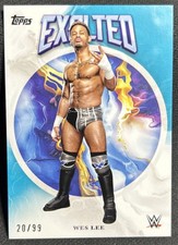 2025 Topps Exalted WWE Wes Lee Blue /99