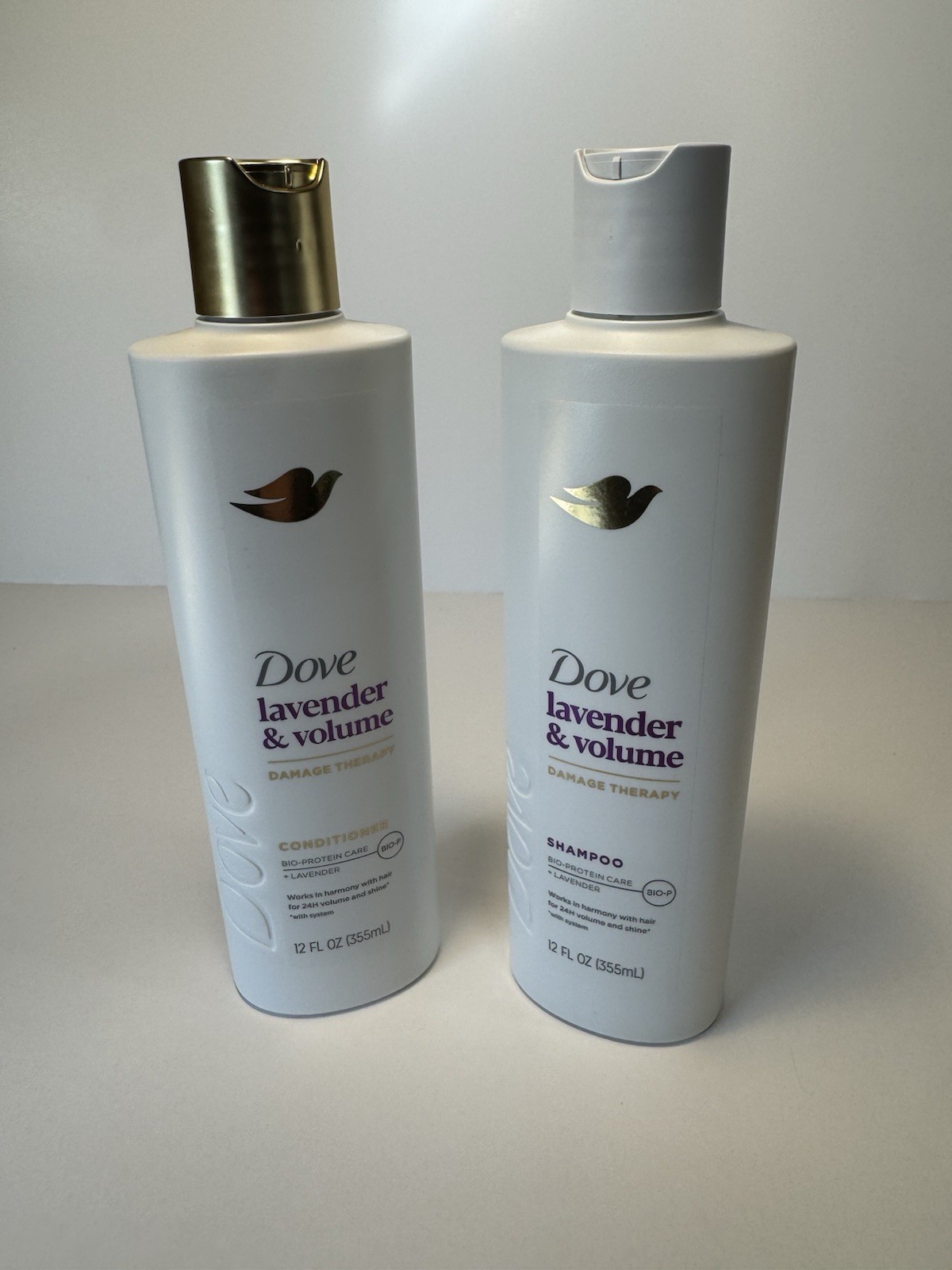 Dove Lavender & Volume Damage Therapy Shampoo & Conditioner 