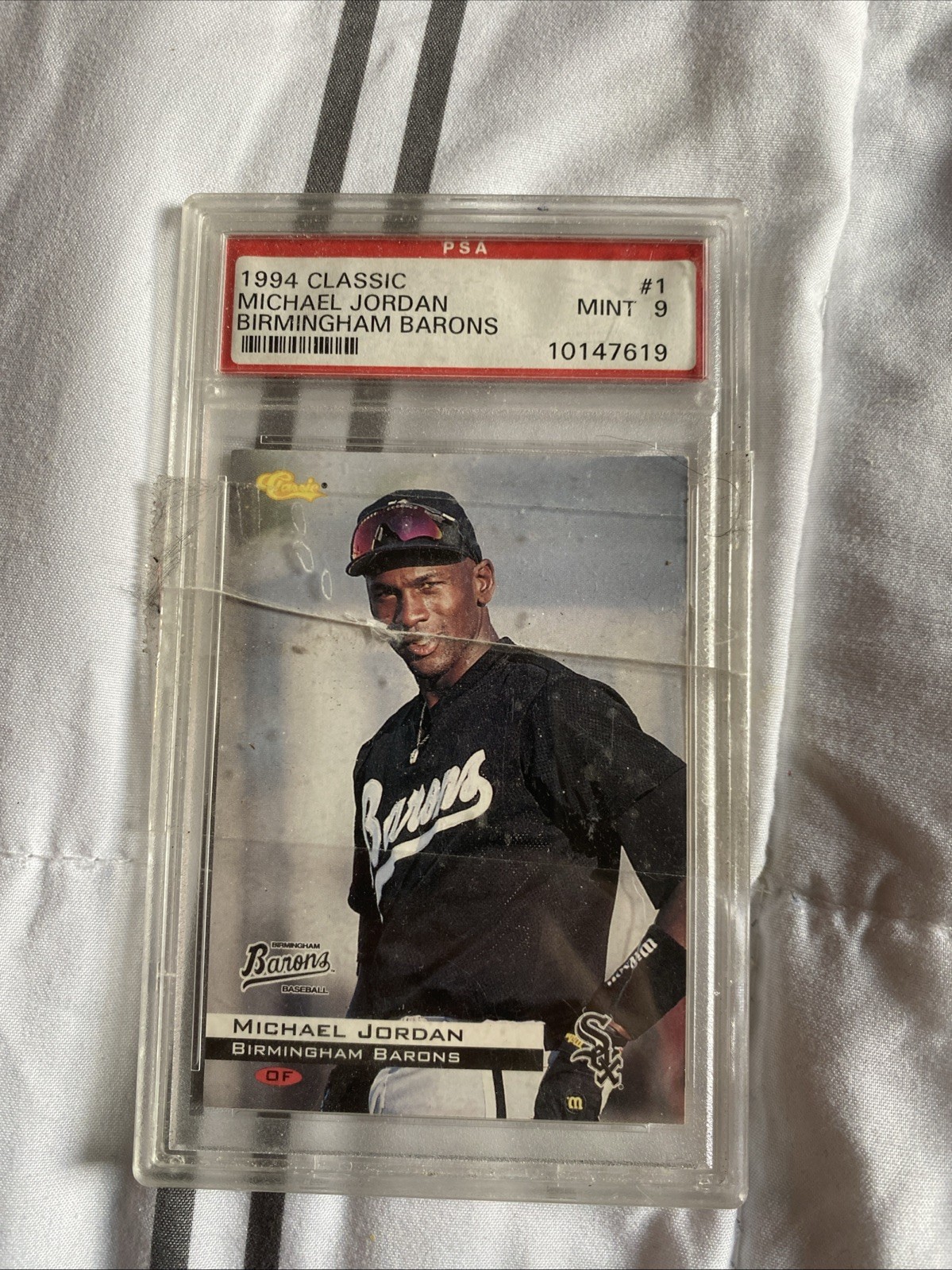 1994 Classic Birmingham Barons Michael Jordan PSA 9 #1