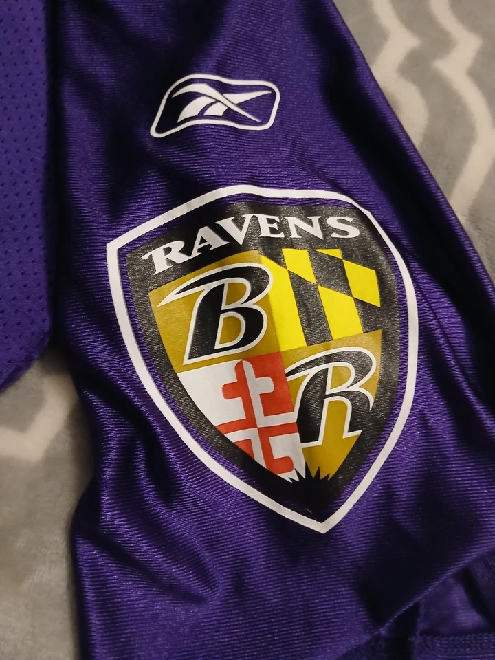 XL Flacco Reebok Men's Jersey, Ravens Oversized, #5, Purple, Official NFL - Image 3 of 4