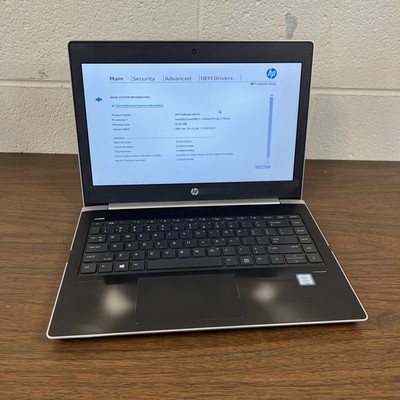 HP ProBook 430 G5 Laptop 13.3'' i7-7500U 8GB RAM   NO SSD, NO OS