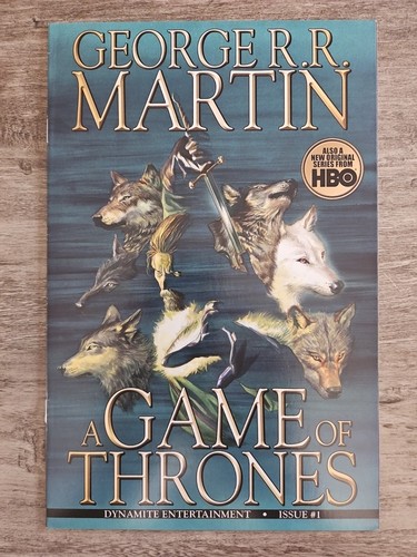 George R.R. Martin's Game of Thrones #1 (Dynamite 2011) Alex Ross Cover NM 9.6