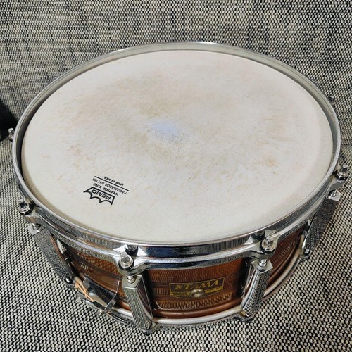 TAMA CP836 14×6.5″ Copper Shell Snare Drum used from japan - Picture 5 of 13