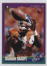 1994 Score Sample Shannon Sharpe #50 HOF 09wc