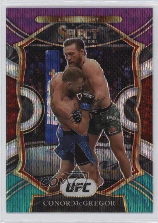 2021 Panini Select UFC Concourse Tri-Color Prizm Conor McGregor #40 uk2