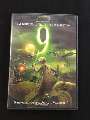''9'' - DVD - 2009  Tim Burton Timur Bekmambetov  FREE SHIPPING