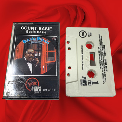 Vintage 1970 Count Basie Basic Basie Audio Cassette Tape MPS Series Tested