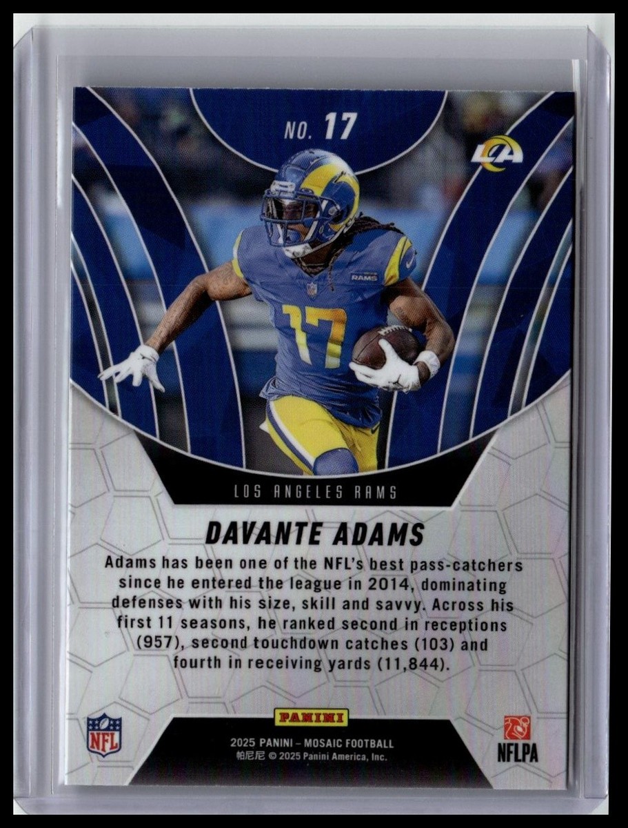2025 Panini Mosaic #17 Davante Adams Elevate Mosaic | eBay
