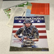 Strategy & Tactics #117 North German Plain Wargame Unpunched Complete