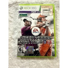 Tiger Woods PGA Tour 13 Xbox 360 Game Disc Case Manual Included