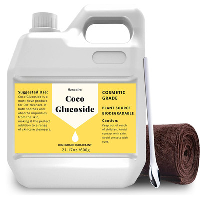 Hznxolrc 21.17 Oz Coco Glucoside Natural Surfactant Premium Coco Glucoside