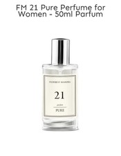 FM 21 PURE Perfume by Federico Mahora, 50ml New