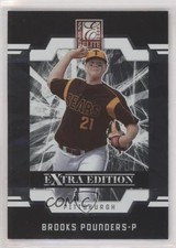 2009 Donruss Elite Extra Edition Brooks Pounders #19 0w8