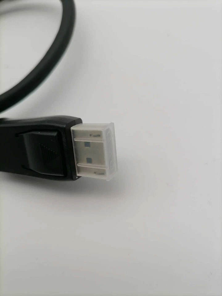 InLine DisplayPort zu HDMI Kabel 0,5m – DP auf HDMI Konverter, Schwarz - Bild 3 von 4