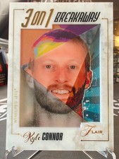 2025-26 Flair Kyle Connor 3 On 1 Breakaway Jets - Case Hit - SSP #BW-13 Fleer