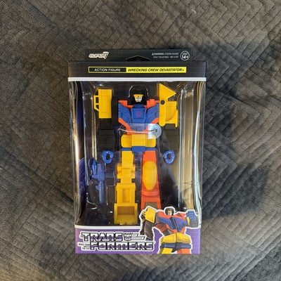 WRECKING CREW DEVASTATOR Transformers Super7 Reaction Retro G1 Diaclone 2024 New