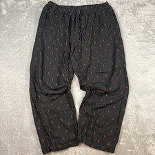 Polo Ralph Lauren Sleepwear Pajama Lounge Pants Mens XL Black Pony Print