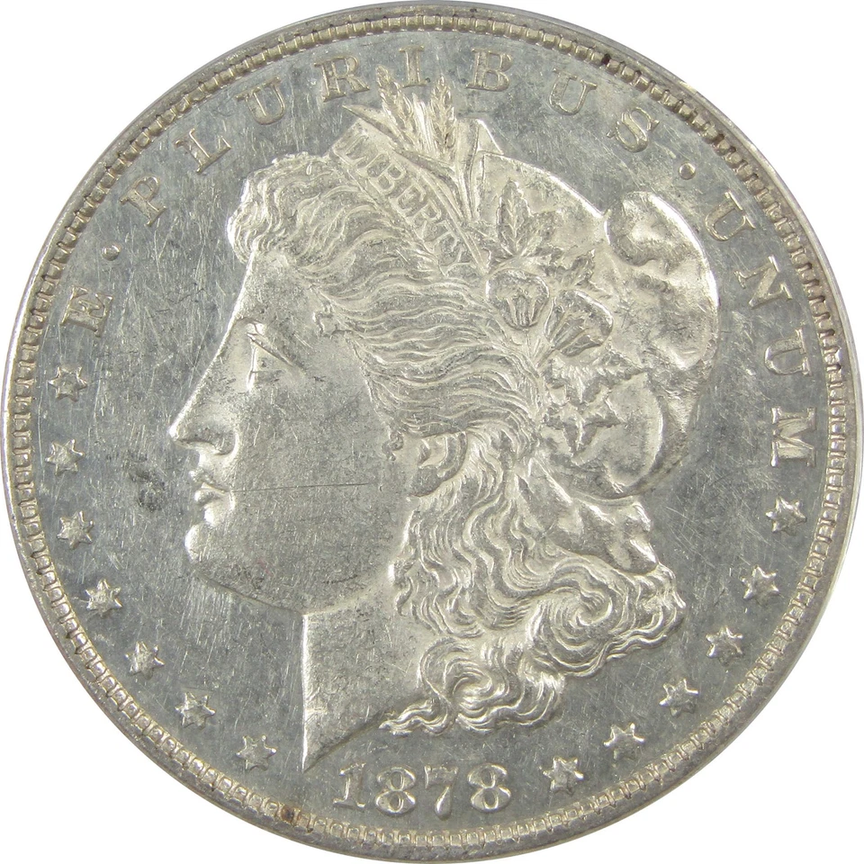 1878 7/8TF VAM-36 Morgan Dollar AU 55 PL ANACS Silver SKU:I21911 - Image 3 of 4