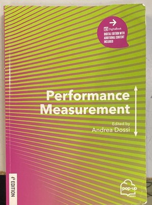 Performance measurement 4ed Dossi Andrea (cur.) 8875342245 - Condizioni accettab
