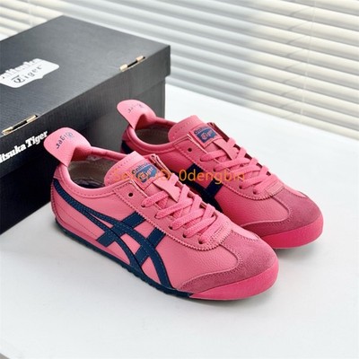Retro Onitsuka Tiger MEXICO 66 Mens Womens Sneakers Rose Red 1183B711-700