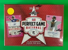 WOOD, PAINTER, MUNCY & More! 🔥 2020 Leaf Perfect Game SEALED Box ⚾️ 25 Autos!