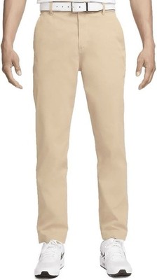 Nike Tour Repel Golf Pants Men Size 35x32 Khaki Slim Fit Stretch FD5624-200