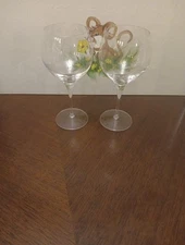 Set Of 2 Luigi Bormioli Italy Red Wine Glass 20 Oz ~ 8 3/4” Tall