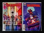 Marvel Comics Bundle Deadpool #6 + #7 Skottie Young Classic Santa Cover Job Lot