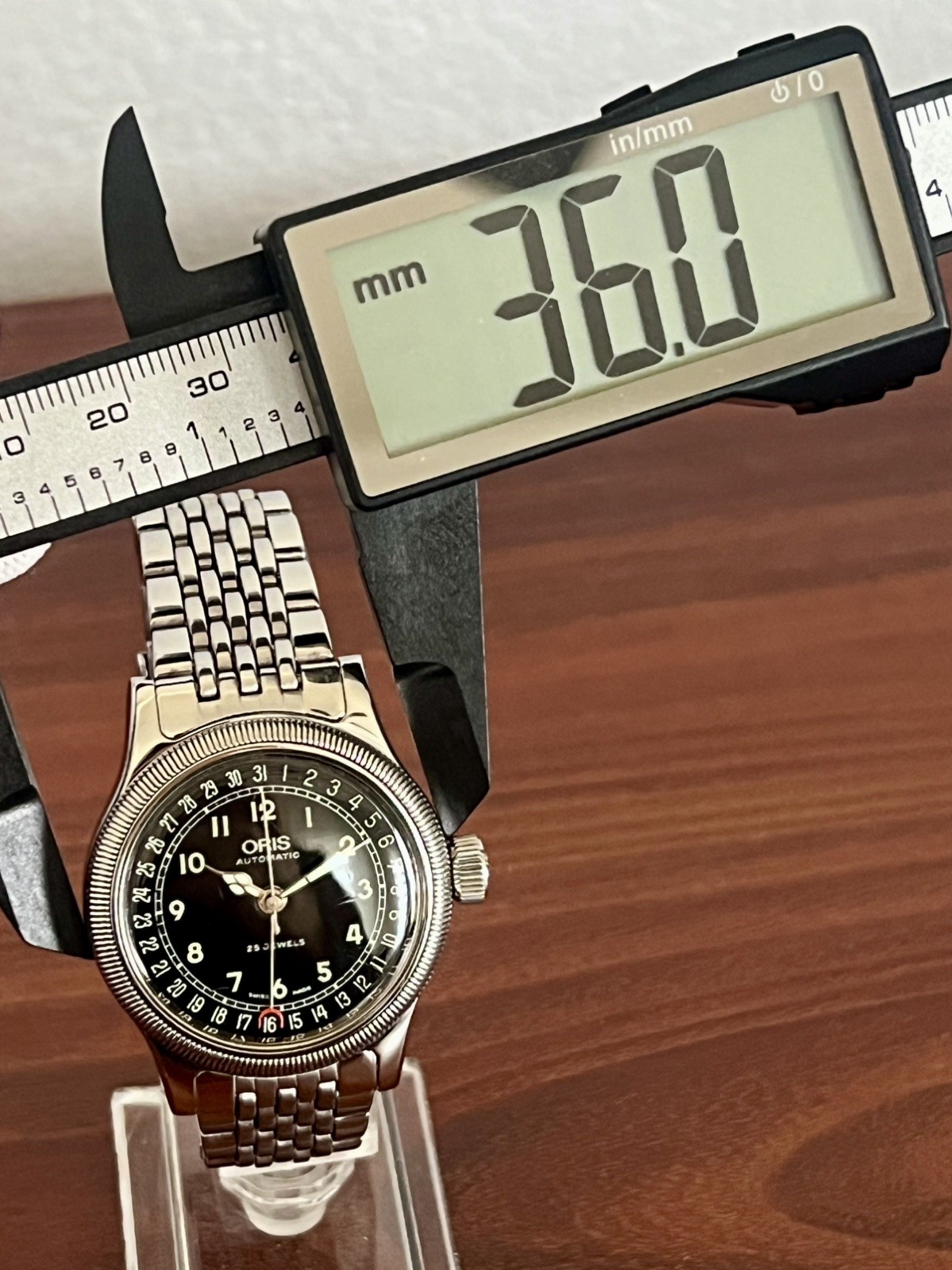 1990s Oris Big Crown Pointer Date 36 mm - 7463C B… - image 12