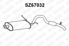 Pot d'échappement Suzuki VITARA