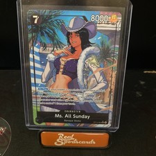 Ms. All Sunday OP14-084 Alt Art Super Rare One Piece Card English NM