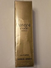 Armani Code Absolu Eau de Parfum 75ml Damen Nagelneu mit Folie