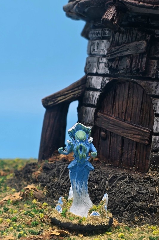 Mindflayer Ice Queen | D&D | DnD | Painted 28mm Fantasy Mini 
