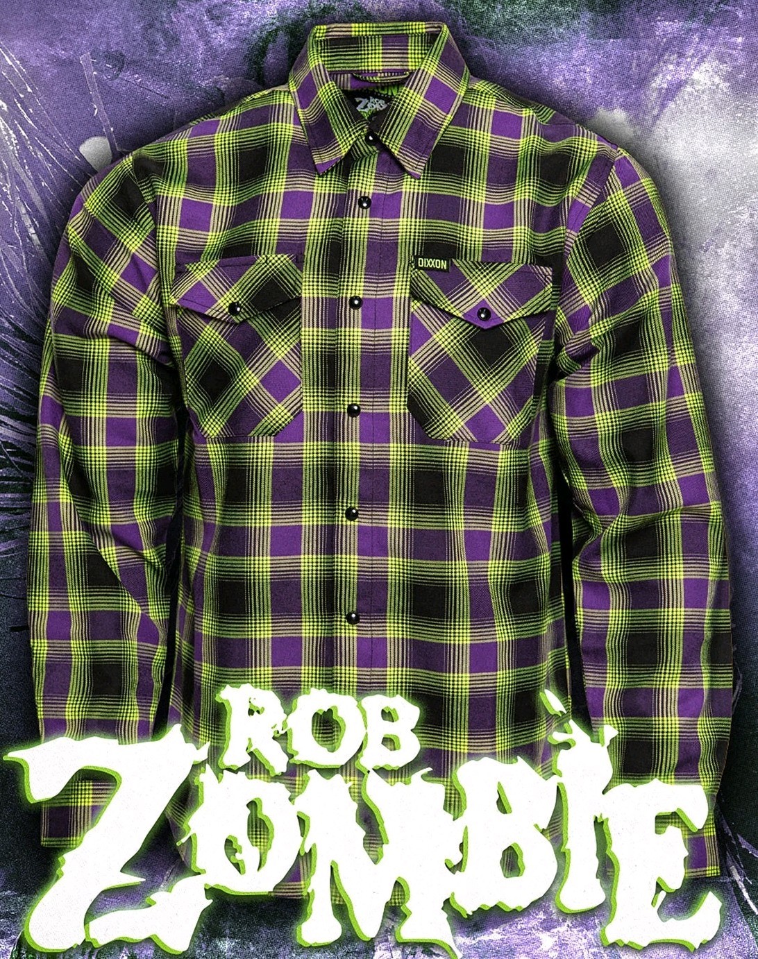 Dixxon Flannel Co "Rob Zombie" Men's Large Shirt Sold Out New With Tags In Bag
