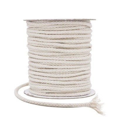 Tenn Well 5mm Macrame Cord 165ft Braided Cotton Rope Thick DIY Plant Hanger Beig