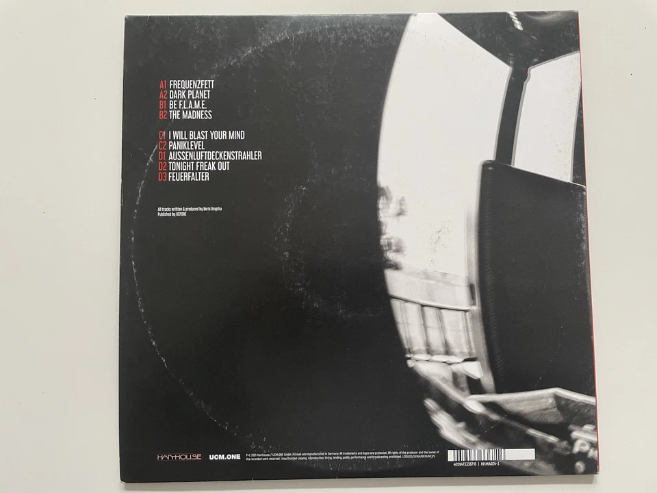 Boris Brejcha „feuerfalter part 1“ 2x12 Harthouse VG++ - Bild 3 von 4