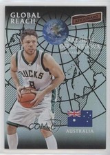 2016-17 Panini Aficionado Global Reach Matthew Dellavedova #131 sq1