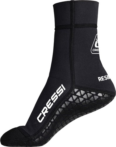 Resilient Pro Neoprene Socks 2XL-Chaussons Unisex Néoprène 3 mm Noir