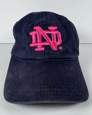 NOTRE DAME IRISH ADIDAS off. ND gear  Adjustable Fit Cap/Hat  Girl  USED