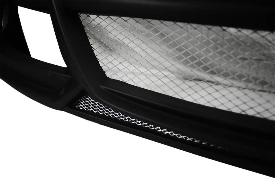 For Mercedes-Benz C350 06-07 W-1 Style Fiberglass Front Bumper Cover Unpainted Foto 4 de 4