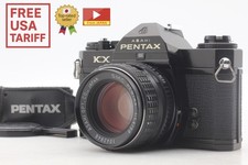 Tested N MINT  Pentax KX Black 35mm Film Camera SMC 50mm f1.4 Lens From JAPAN