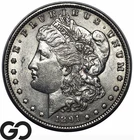 1891-S Morgan Silver Dollar Coin Flashy Choice AU++