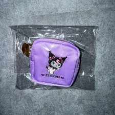 Sanrio KUROMI 50th/20th Pouch with Carabiner Used