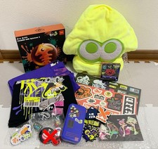 Nintendo Splatoon Collectibles Bundle Game Goods Set Excellent Condition