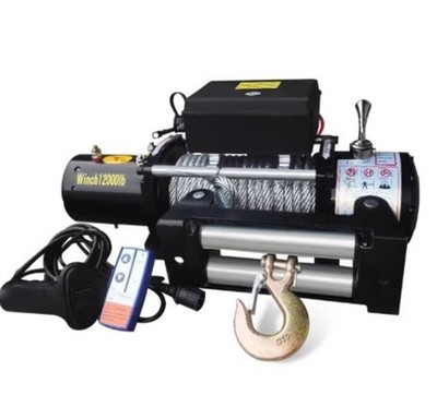 Electric Winch 12v Off Road Trailer Car Electric Hoist Household Small Hoist