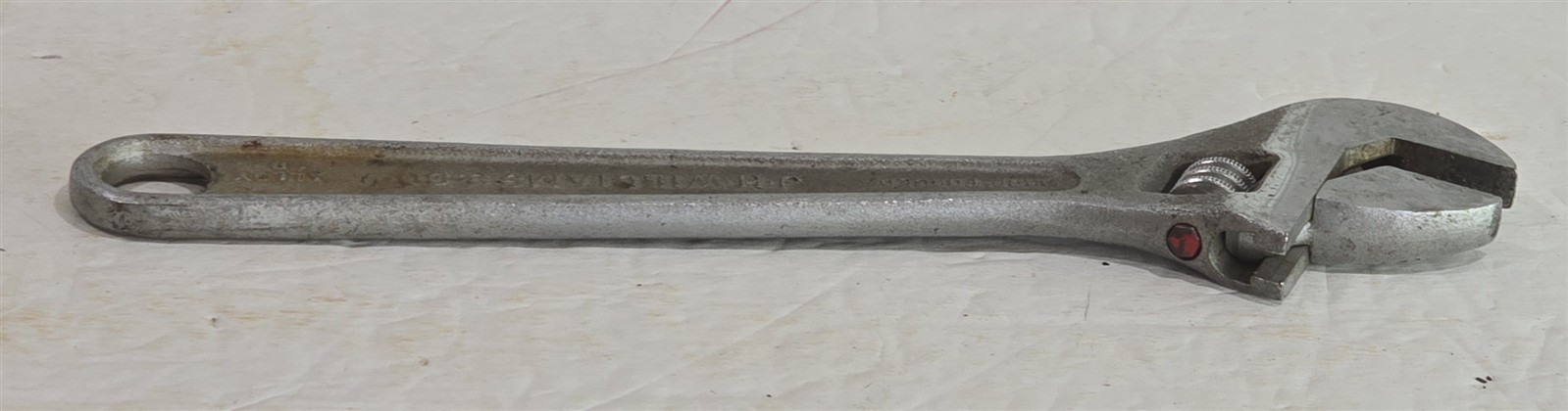Vintage JH Williams & Co Superjustable 8" Drop Forged Alloy B Wrench Made in USA